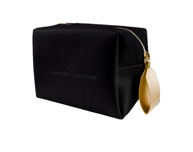 Geanta Cosmetica Neagra - Options Line Black Corporate Toiletry Bag L 19cm x l 13cm - AC Germaine de Capuccini