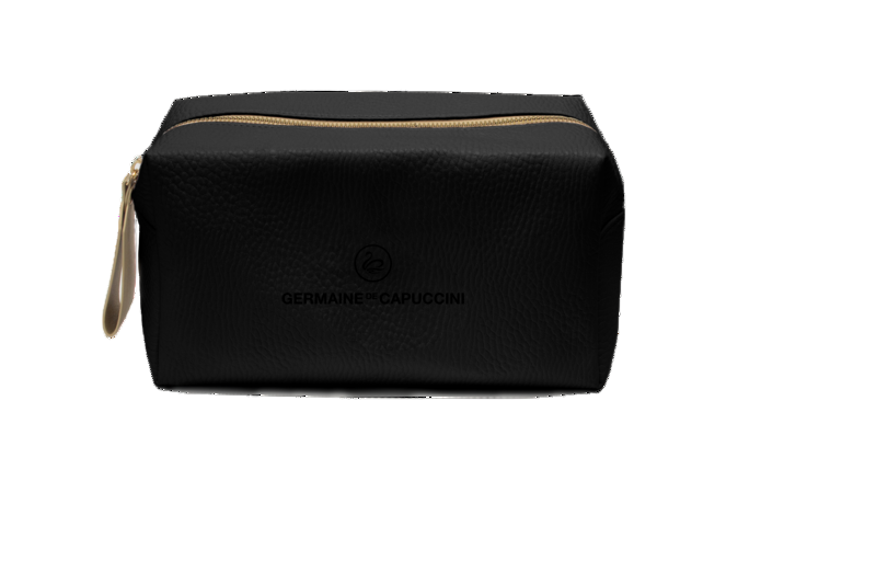 Geanta Cosmetica Neagra - Options Line Black Corporate Toiletry Bag L 19cm x l 13cm - AC Germaine de Capuccini