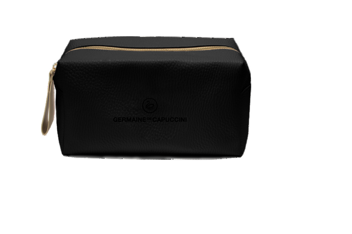 Geanta Cosmetica Neagra - Options Line Black Corporate Toiletry Bag L 19cm x l 13cm - AC Germaine de Capuccini