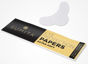 Paduri din Hartie pentru Protectia Ochilor in Timpul Vopsirii Genelor - Super Soft Eye Protection Papers 80buc - Sumita - HNIcosmetice.ro