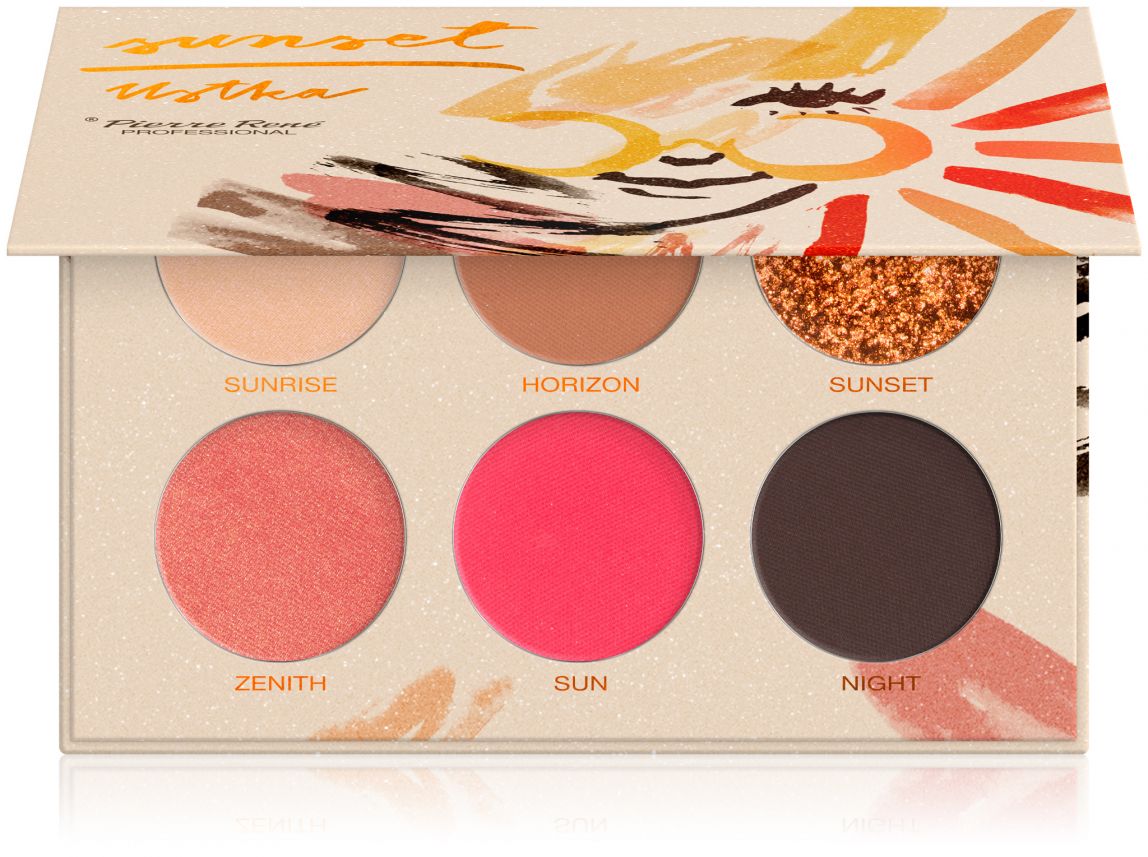 Paleta Fard Ochi - Sunset Eyeshadow - Pierre Rene - HNIcosmetice.ro