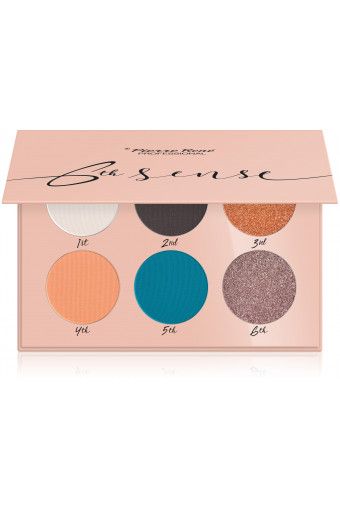 Paleta Farduri Ochi - 6th Sense No.7 Salmon Tangle Eyeshadow Palette - Pierre Rene - HNIcosmetice.ro