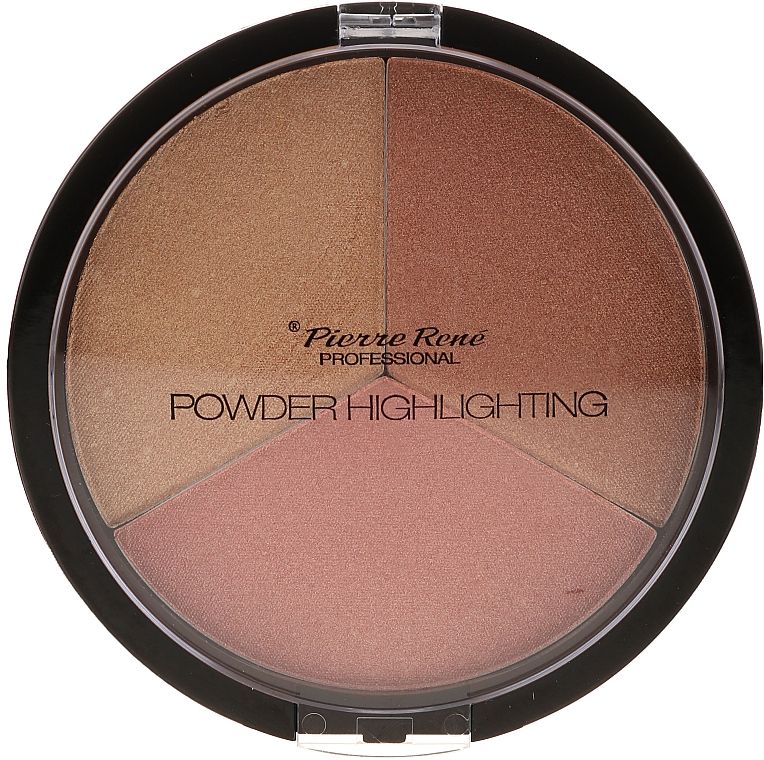 Paleta Pudra Iluminatoare - Powder Highlighting 21gr. - Pierre Rene - HNIcosmetice.ro
