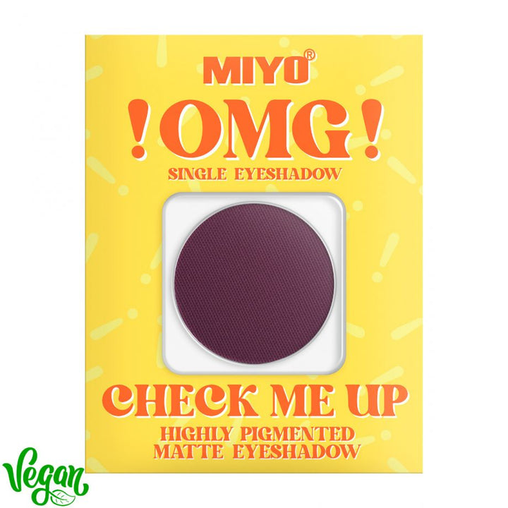 Pastila Rezerva Fard de Pleoape - OMG Matte Eyeshadow Sweet Plum Nr. 04 - Miyo