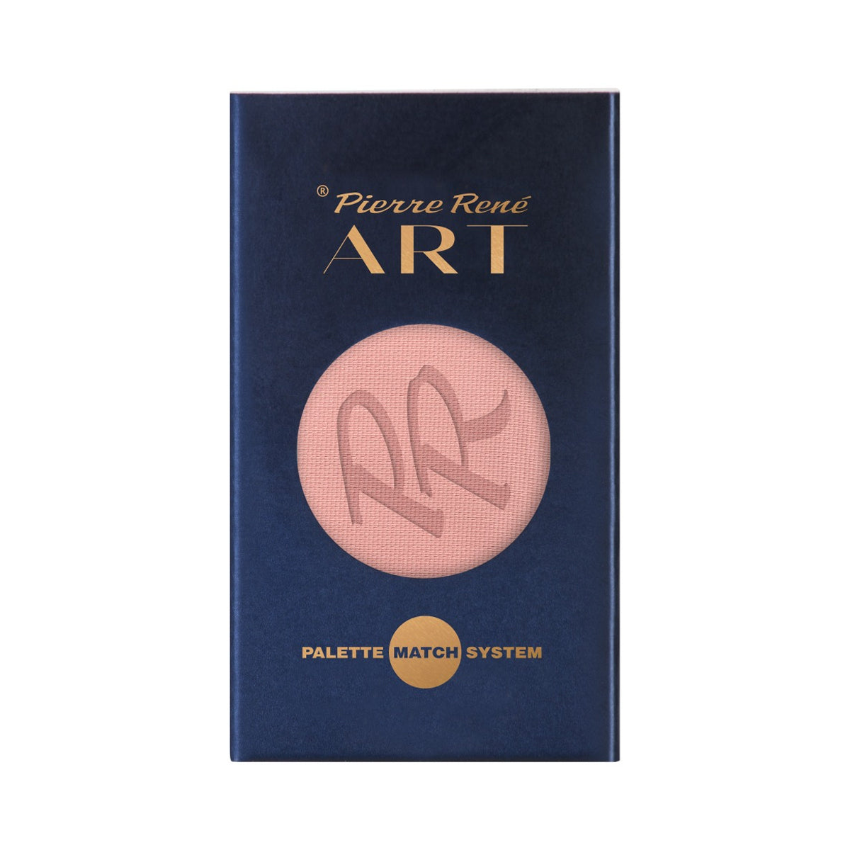 Ambalaj Pierre Rene ART Palette Match System pentru pastila rezervă fard de obraz Blush Art Nr. 02, 8 g, nuanță roz natural, disponibilă pe HNIcosmetice.