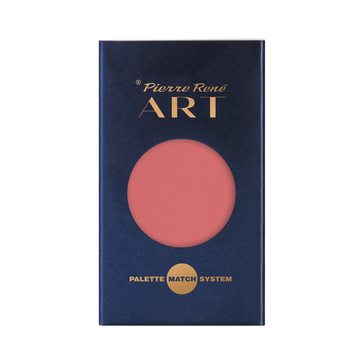 Ambalaj Pierre Rene ART Palette Match System pentru pastila rezervă de fard de obraz Cream Contouring Blush Nr. 12, 8 g, nuanță roz-corai.