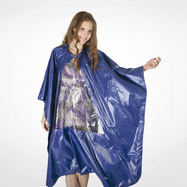 Pelerina pentru Tuns cu Vizor in Forma de Triunghi - Cutting Cape With Window Triangle - Bifull - HNIcosmetice.ro