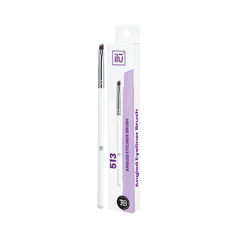 Pensula pentru Aplicare Tus - Angled Eyeliner Brush Nr. 513 - Ilu - HNIcosmetice.ro
