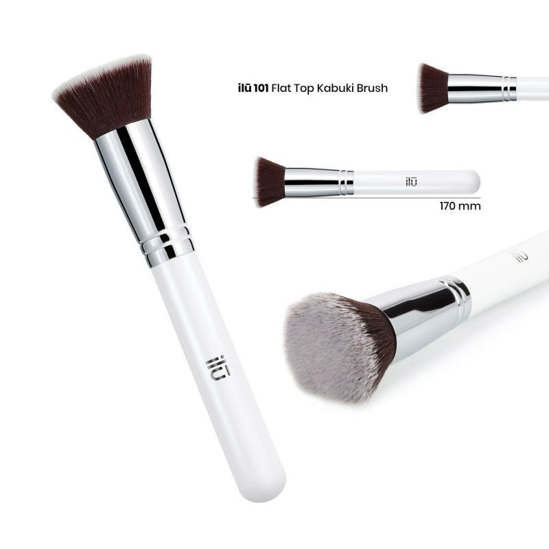 Pensula pentru Fond de Ten - Flat Top Kabuki Brush Nr.101 - Ilu