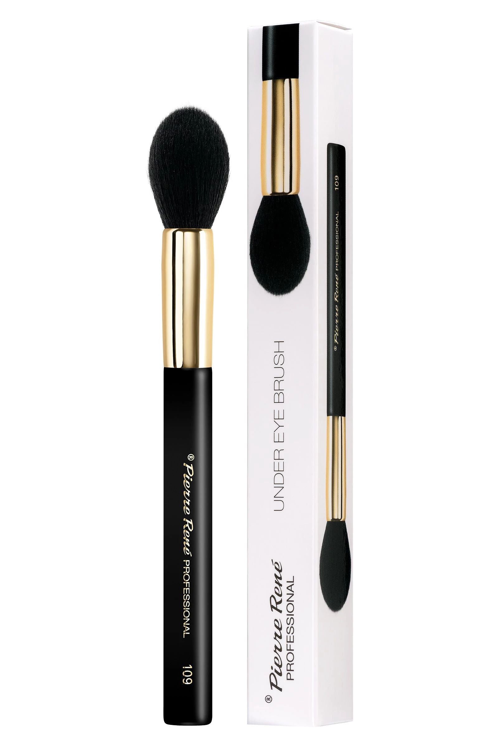 Pensula pentru Aplicarea Pudrei pentru Zona Ochilor - Under Eye Brush Nr. 109 - Pierre Rene - HNIcosmetice.ro