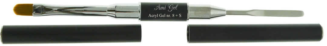 Pensula + Spatula Acryl Gel Nr.8 + S - AMI GEL