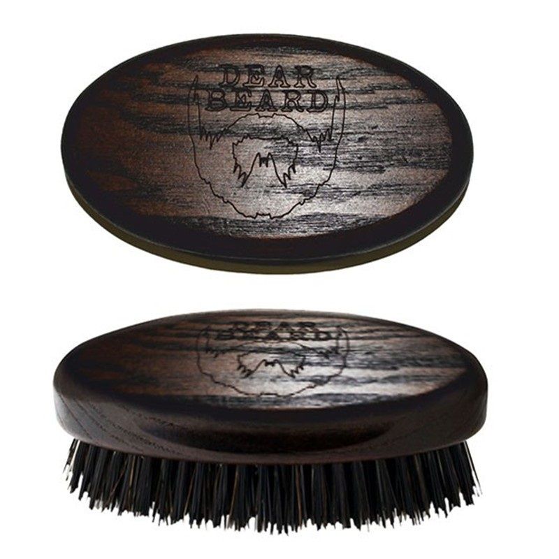 Perie pentru Barba - Mini Brush - Dear Beard - HNIcosmetice.ro