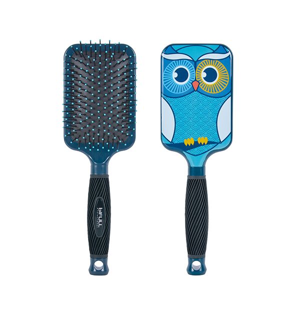 Perie pentru Descalcit Parul - Buho Turquoise - Bifull - HNIcosmetice.ro