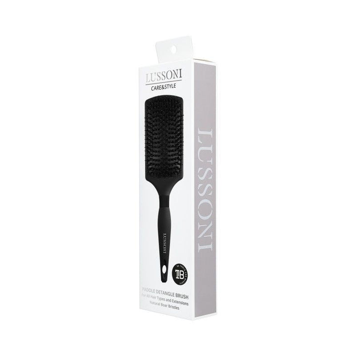 Perie pentru Descalcit Parul - Care&Style Paddle Mixed Bristles Detangle Brush - Lussoni