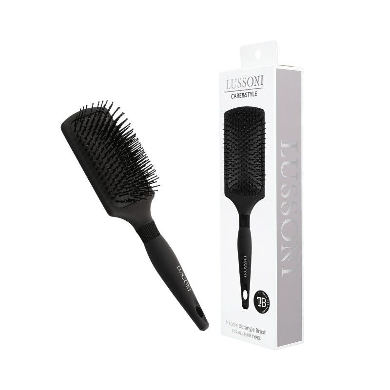 Perie pentru Descalcit Parul - Care&Style Paddle Detangle Brush for All Hair Types - Lussoni - HNIcosmetice.ro