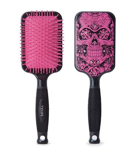 Perie pentru Descalcit Parul - Catrin Pink - Bifull - HNIcosmetice.ro