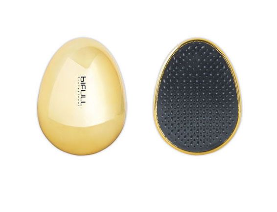 Perie pentru Descalcit Parul - Detangler Brush Egg Mini Dorado - Bifull - HNIcosmetice.ro