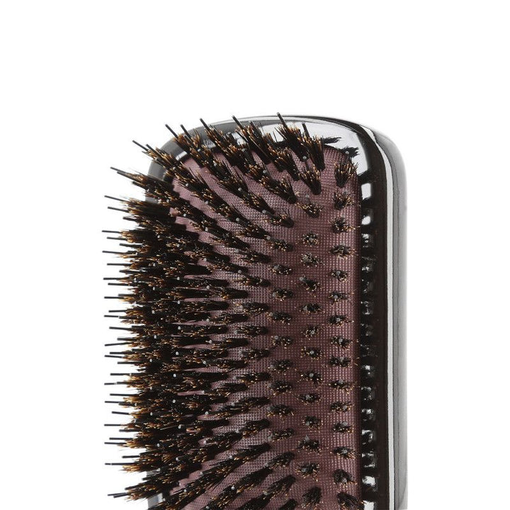 Perie pentru Descalcit Parul din Lemn si Par de Mistret - Natural Style Paddle Hair Brush - Lussoni