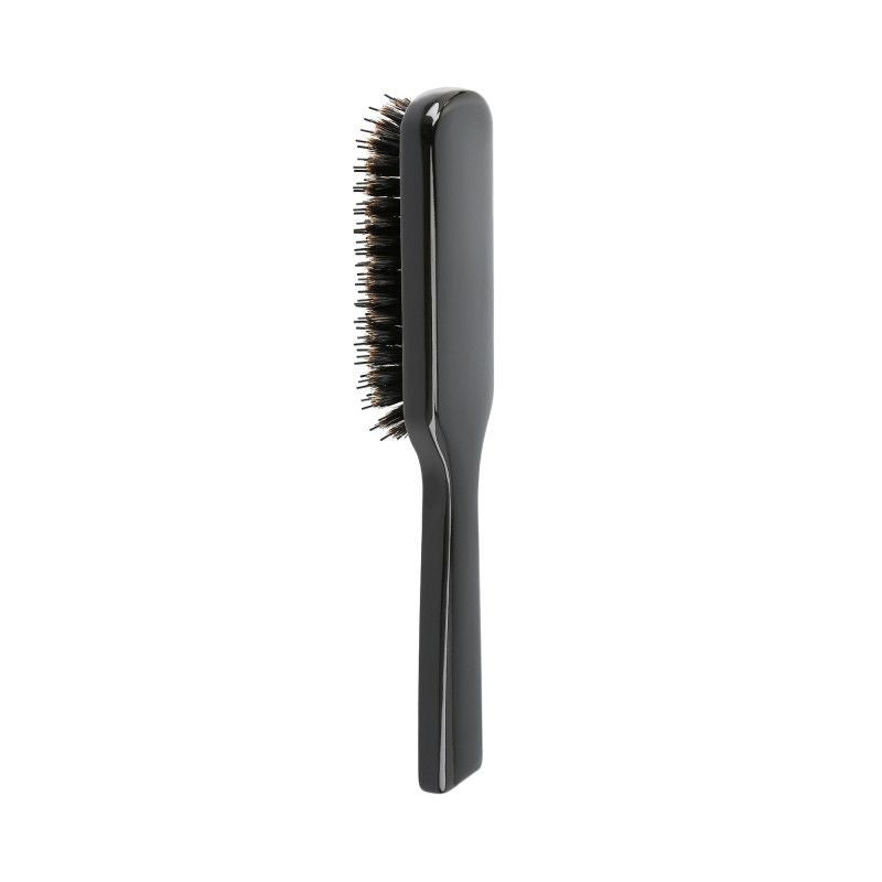 Perie pentru Descalcit Parul din Lemn si Par de Mistret - Natural Style Slim Hair Brush - Lussoni