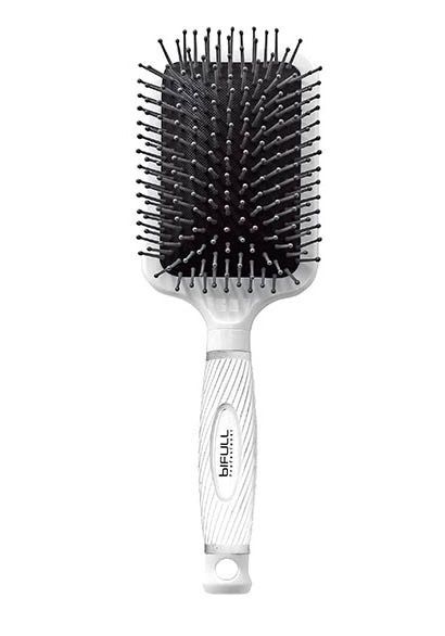 Perie pentru Descalcit Parul - Raqueta Basic White - Bifull - HNIcosmetice.ro