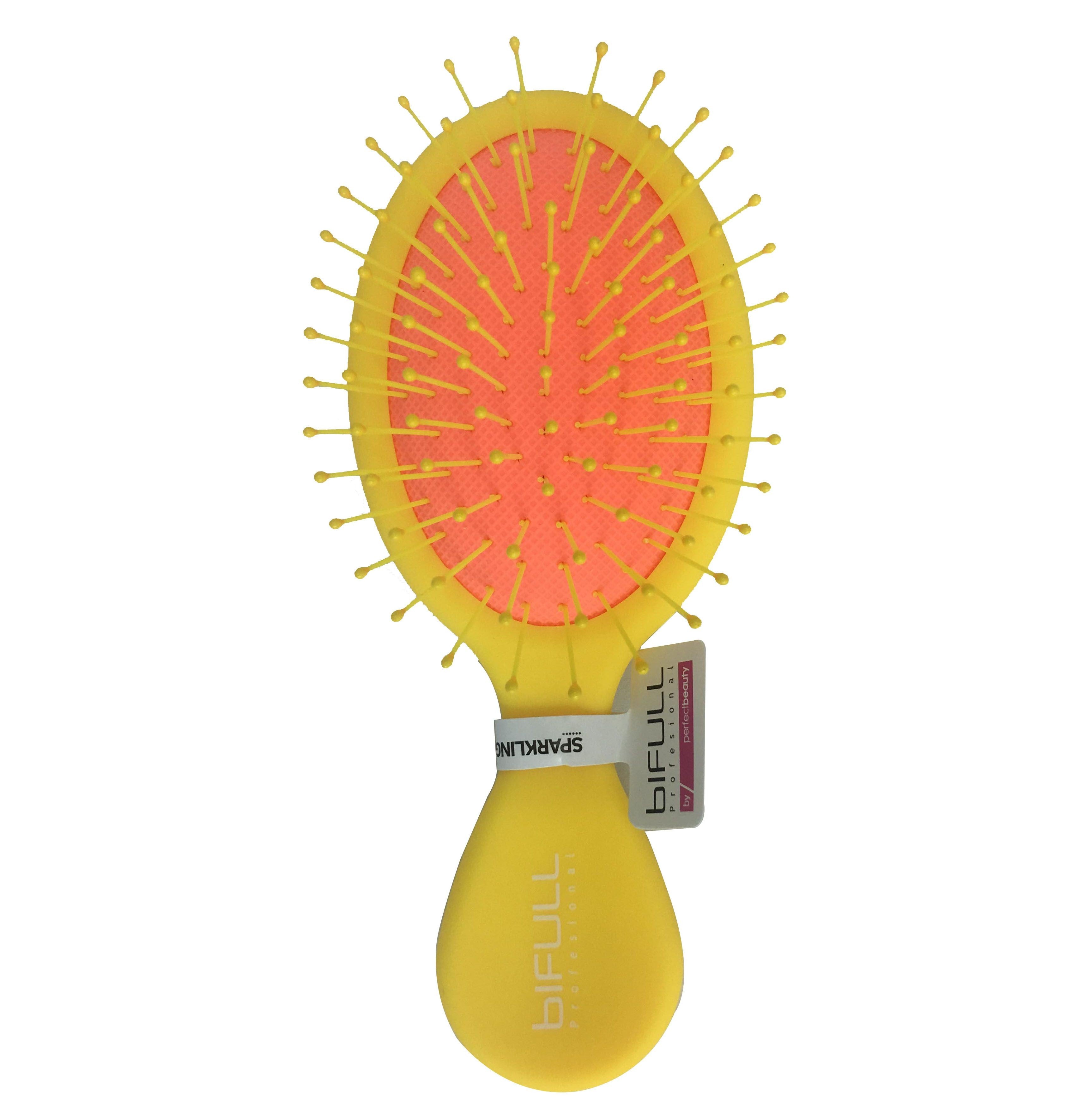 Perie pentru Descalcit Parul - Sparkling Summer Amarillo - Bifull - HNIcosmetice.ro