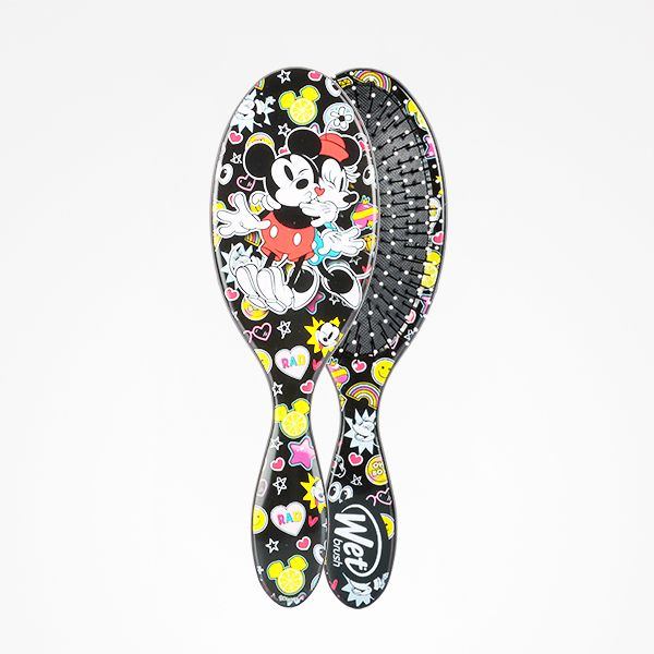 Perie pentru Descalcit Parul - Super Cool - Black - Dysney Mickey Mouse - Wet Brush Pro - Bifull