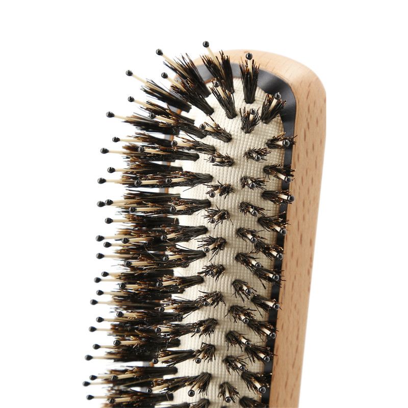 Perie pentru Descalcit Parul - Touch of Nature Wooden Slim Brush - Kashoki