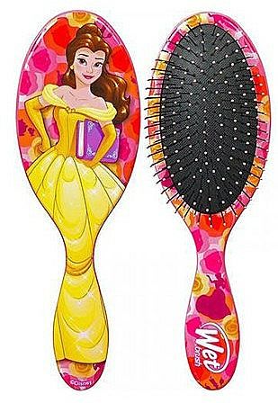 Perie pentru Descalcit Parul - Wholehearted Belle Disney Princess - Wet Brush - Bifull - HNIcosmetice.ro
