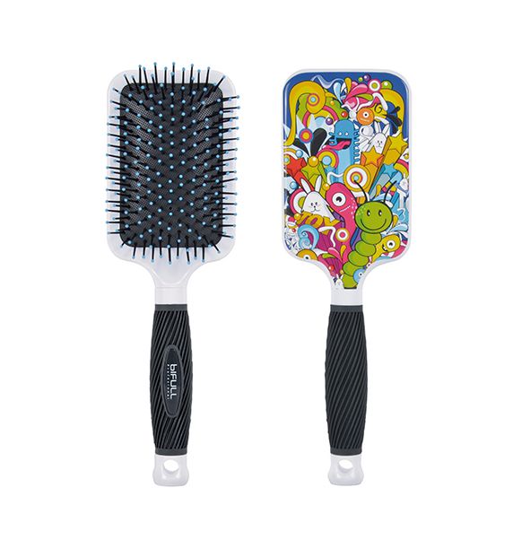 Perie pentru Descalcit Parul - Worms - Bifull - HNIcosmetice.ro