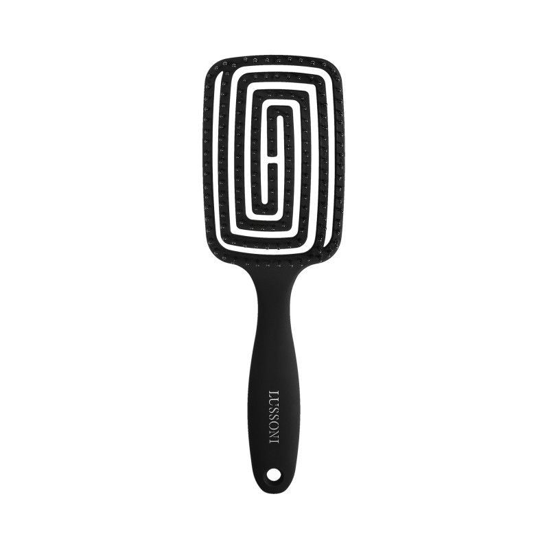 Perie pentru Descalcit si Uscat Parul - Labyrinth Large Hair Brush - Lussoni