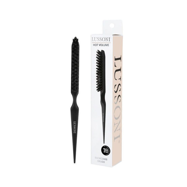 Perie pentru Tapat Parul din Par de Mistret - Hot Volume Backcomb Brush - Lussoni