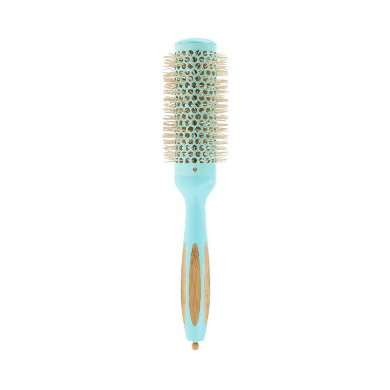 Perie Rotunda din Ceramica si Bambus - BambooM Ocean Breeze Styling Brush No. 35 - Ilu