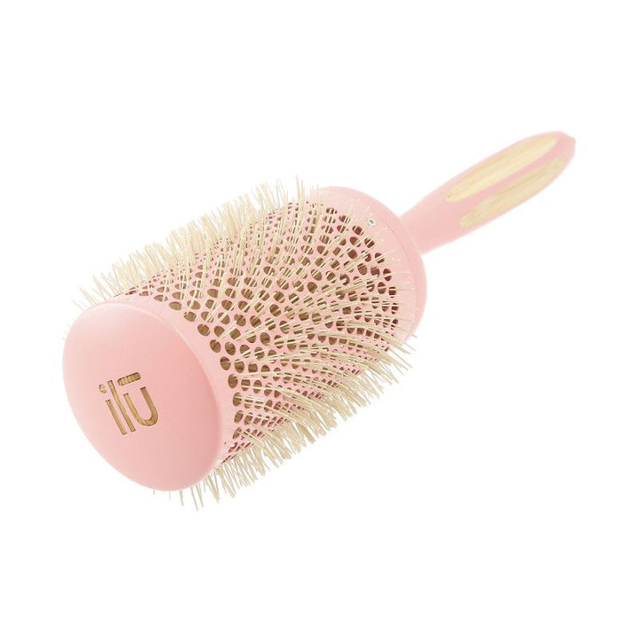 Perie Rotunda din Ceramica si Bambus - BambooM Sweet Tangerine Styling Brush No. 65 - Ilu