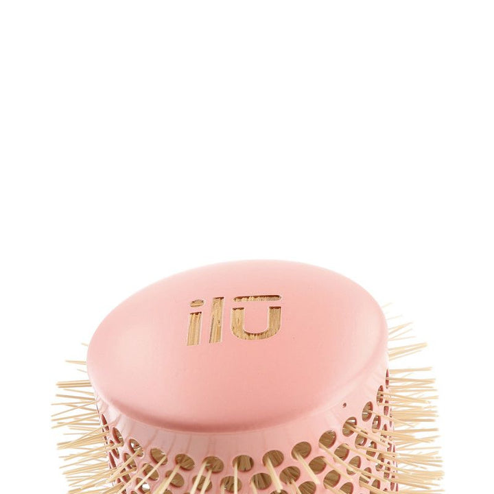 Perie Rotunda din Ceramica si Bambus - BambooM Sweet Tangerine Styling Brush No. 65 - Ilu