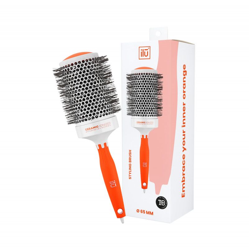 Perie Rotunda din Ceramica - Styling Brush Ceramic Ionized No. 65 - Ilu