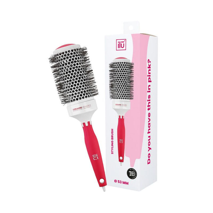 Perie Rotunda din Ceramica - Styling Brush Ceramic Ionized No. 53 - Ilu