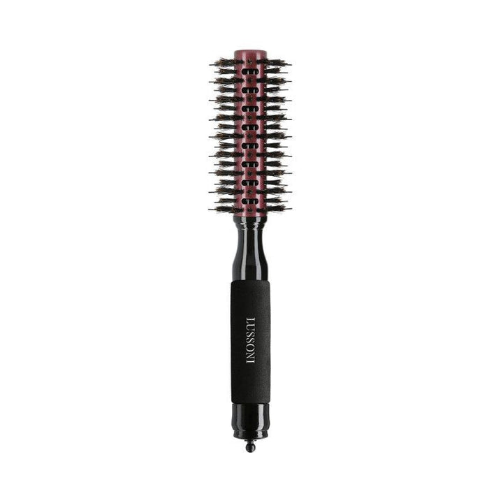 Perie Rotunda din Lemn si Par de Mistret - Natural Style Hair Brush 22mm - Lussoni