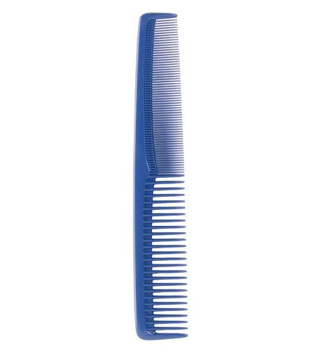 Pieptene Albastru Flexibil pentru Tuns si Aranjat - Blue - Cutting Comb With Double Pin No. 102 - Bifull - HNIcosmetice.ro
