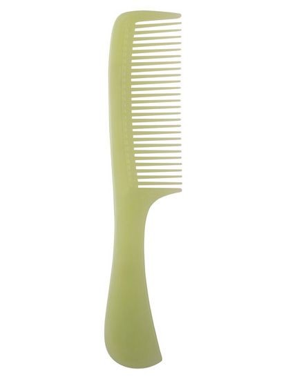 Pieptene de Descalcit cu Maner Infuzionat in Ulei de Masline si Germeni de Grau - Vita Comb - Handle Comb No. 01 - Bifull