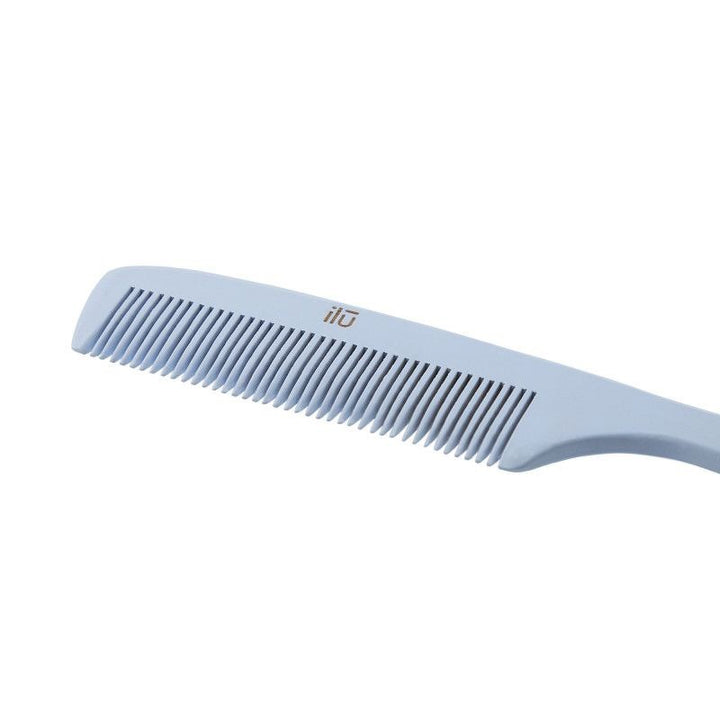 Pieptene din Bambus pentru Descalcit Parul - BambooM True Blue Detangling Comb - Ilu