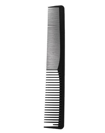 Pieptene din Carbon B pentru Coafura si Tuns - Carbon B - Cutting Comb with Double Pin No. 006 - Bifull