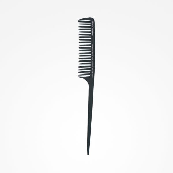 Pieptene din Carbon pentru Coafura cu Coada de Soarece - Carbon Comb Wet Brush - Rat Tail Comb No. 01 - Bifull - HNIcosmetice.ro