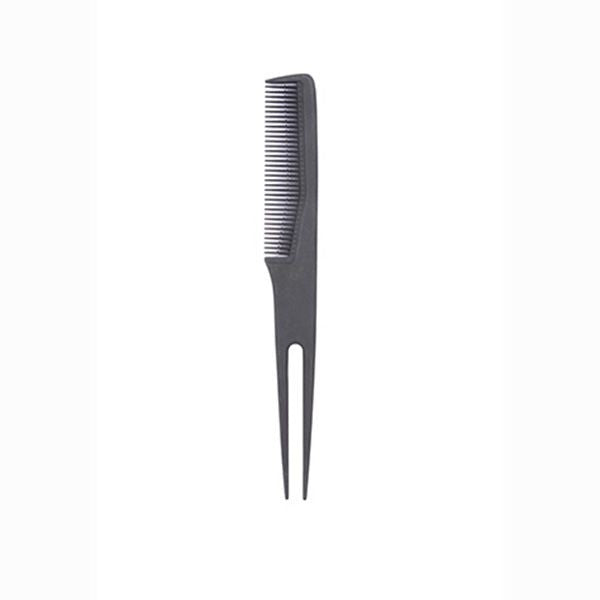 Pieptene din Carbon pentru Coafura cu Doi Pini - Carbon Line - Comb with Two Pins No. 006 - Bifull - HNIcosmetice.ro