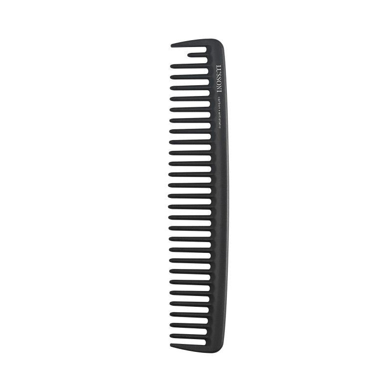 Pieptene din Carbon pentru Descalcire - Carbon Antistatic Detangling Comb No. 122 - Lussoni - HNIcosmetice.ro