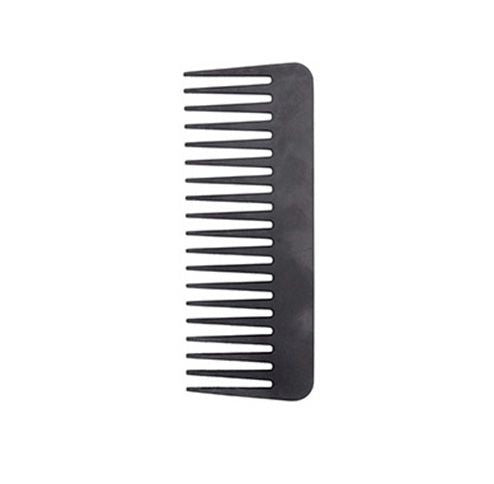 Pieptene din Carbon pentru Descalcire cu Dinti Mari si Rari - Carbon Line - Big Wide-Toothed Comb No. 018 - Bifull - HNIcosmetice.ro