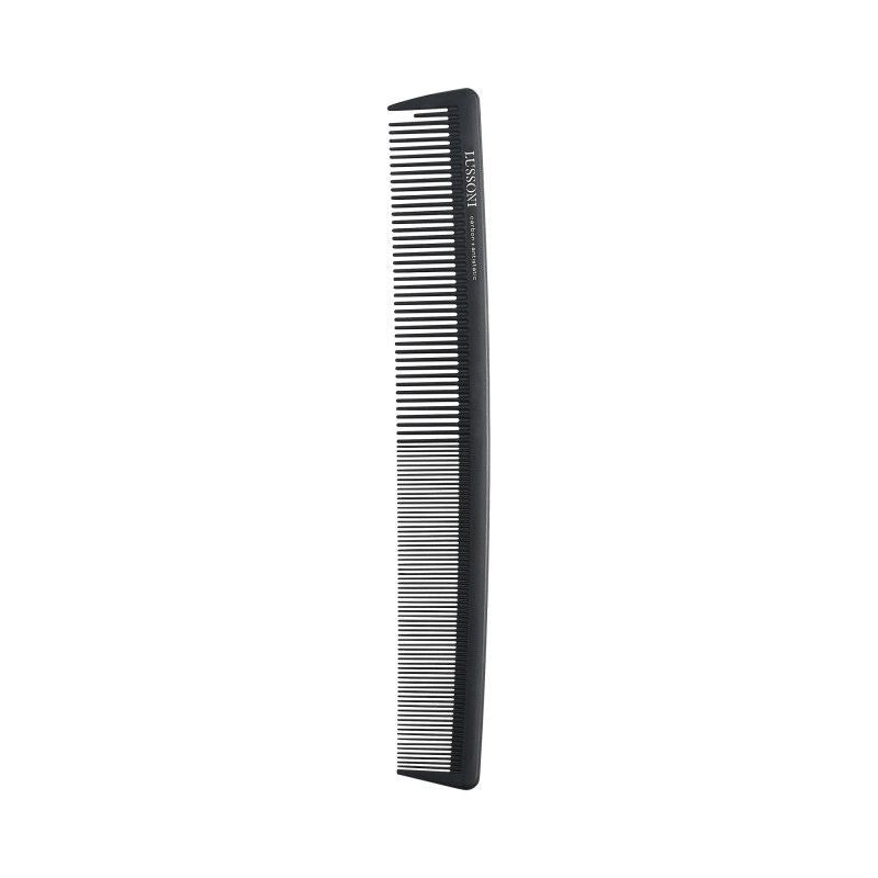 Pieptene din Carbon pentru Tuns - Carbon Antistatic Cutting Comb No. 106 - Lussoni - HNIcosmetice.ro