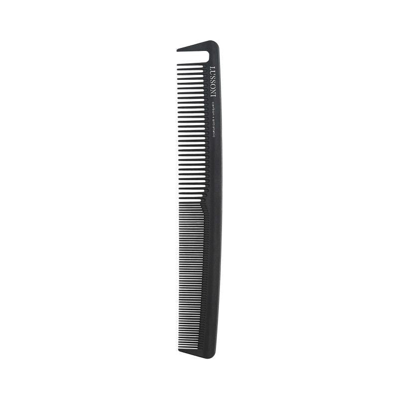 Pieptene din Carbon pentru Tuns - Carbon Antistatic Cutting Comb No. 126 - Lussoni - HNIcosmetice.ro