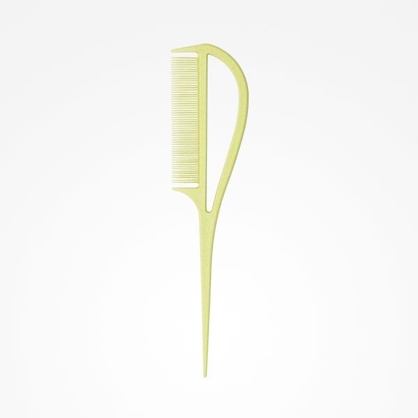 Pieptene din Fibre de Grau pentru Coafura cu Coada de Soarece si Maner - Ren Natur Ergo Rat Tail Comb No. 09 - Bifull - HNIcosmetice.ro