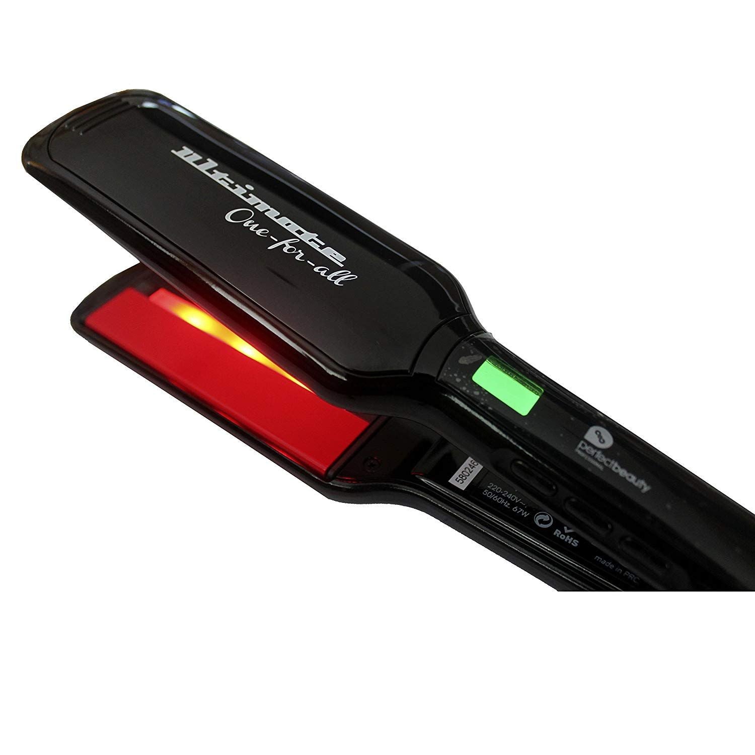 Placa de Par Lata - Ultimate One for All Wide Black - Perfect Beauty - HNIcosmetice.ro