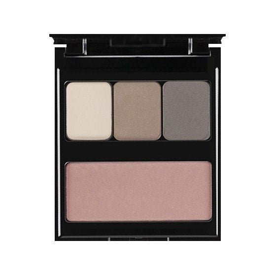 PMS Iluminating Nude 3 + 1 Paleta Fard De Pleoape + Blush - PIERRE RENE - HNIcosmetice.ro